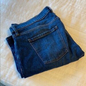 Old Navy Boyfriend Mid Rise Blue Denim Jeans